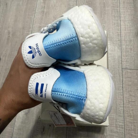 Adidas Pharrell x NMD Hu Trail Boost China Exclusive Peace Blue F99763 Sz 4 Men Adidas Pharrell x NMD Hu Trail Boost China Exclusive Peace  main image 3